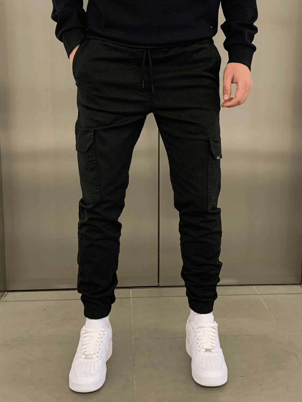 Cargo Jogger - Black