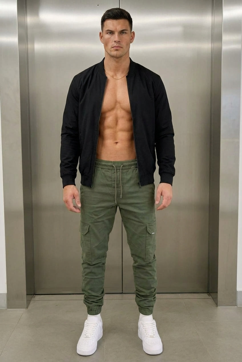 Cargo Jogger - Army Green